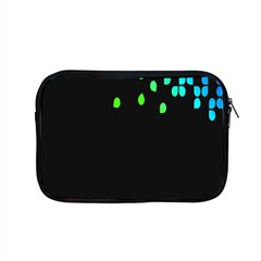 Green Black Widescreen Apple Macbook Pro 15  Zipper Case