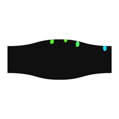 Green Black Widescreen Stretchable Headband