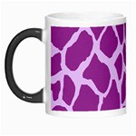 Giraffe Skin Purple Polka Morph Mugs Left