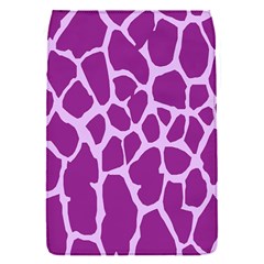 Giraffe Skin Purple Polka Flap Covers (s)  by Mariart