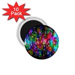 Colorful Bubble Shining Soap Rainbow 1.75  Magnets (10 pack)  Front