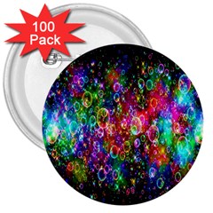 Colorful Bubble Shining Soap Rainbow 3  Buttons (100 Pack)  by Mariart