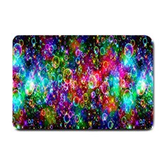 Colorful Bubble Shining Soap Rainbow Small Doormat 