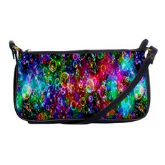 Colorful Bubble Shining Soap Rainbow Shoulder Clutch Bags by Mariart