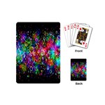 Colorful Bubble Shining Soap Rainbow Playing Cards (Mini)  Back