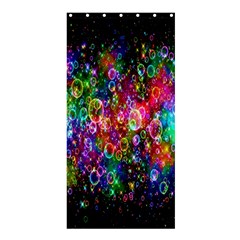 Colorful Bubble Shining Soap Rainbow Shower Curtain 36  X 72  (stall)  by Mariart