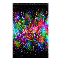 Colorful Bubble Shining Soap Rainbow Shower Curtain 48  X 72  (small)  by Mariart