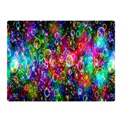 Colorful Bubble Shining Soap Rainbow Double Sided Flano Blanket (mini)  by Mariart