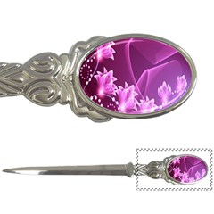 Lotus Sunflower Sakura Flower Floral Pink Purple Polka Leaf Polkadot Waves Wave Chevron Letter Openers by Mariart