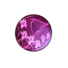 Lotus Sunflower Sakura Flower Floral Pink Purple Polka Leaf Polkadot Waves Wave Chevron Hat Clip Ball Marker by Mariart