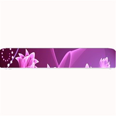 Lotus Sunflower Sakura Flower Floral Pink Purple Polka Leaf Polkadot Waves Wave Chevron Small Bar Mats