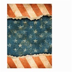 Grunge Ripped Paper Usa Flag Small Garden Flag (two Sides) by Mariart