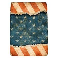 Grunge Ripped Paper Usa Flag Flap Covers (l)  by Mariart