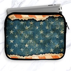 Grunge Ripped Paper Usa Flag Apple Ipad 2/3/4 Zipper Cases by Mariart