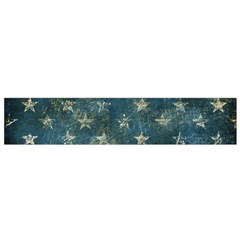 Grunge Ripped Paper Usa Flag Flano Scarf (small) by Mariart