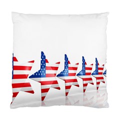 Multiple Us Flag Stars Line Slide Standard Cushion Case (two Sides) by Mariart