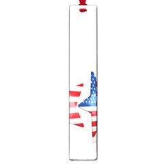 Multiple Us Flag Stars Line Slide Large Book Marks by Mariart