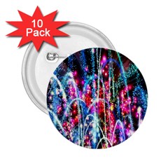 Fireworks Rainbow 2 25  Buttons (10 Pack) 