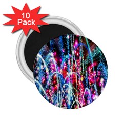 Fireworks Rainbow 2 25  Magnets (10 Pack)  by Mariart