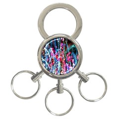 Fireworks Rainbow 3-ring Key Chains