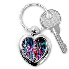 Fireworks Rainbow Key Chains (heart) 