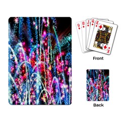 Fireworks Rainbow Playing Card by Mariart