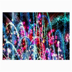 Fireworks Rainbow Large Glasses Cloth (2-side) by Mariart