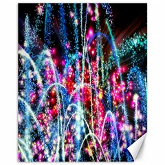 Fireworks Rainbow Canvas 11  X 14   by Mariart