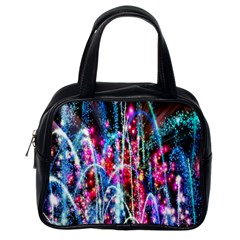 Fireworks Rainbow Classic Handbags (one Side)