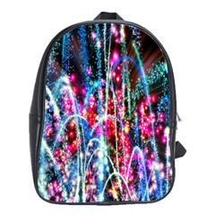 Fireworks Rainbow School Bags(large)  by Mariart