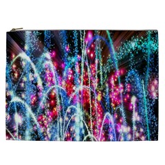 Fireworks Rainbow Cosmetic Bag (xxl)  by Mariart