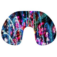 Fireworks Rainbow Travel Neck Pillows by Mariart