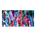 Fireworks Rainbow Satin Wrap Front