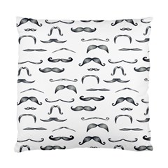 Mustache Man Black Hair Standard Cushion Case (one Side) by Mariart