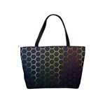 Hexagons Honeycomb Shoulder Handbags Back