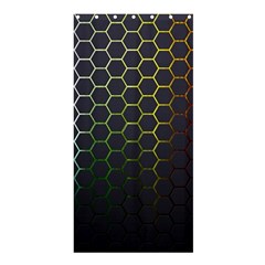 Hexagons Honeycomb Shower Curtain 36  X 72  (stall)  by Mariart