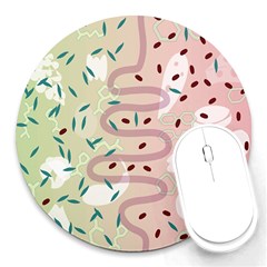 Gut Story Round Mousepads