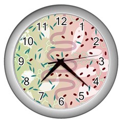 Gut Story Wall Clocks (silver) 