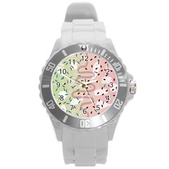 Gut Story Round Plastic Sport Watch (l) by Mariart