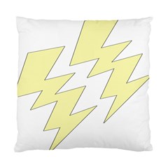 Lightning Yellow Standard Cushion Case (two Sides) by Mariart