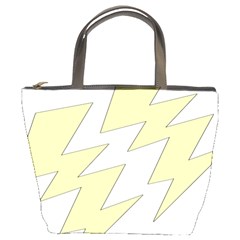 Lightning Yellow Bucket Bags by Mariart