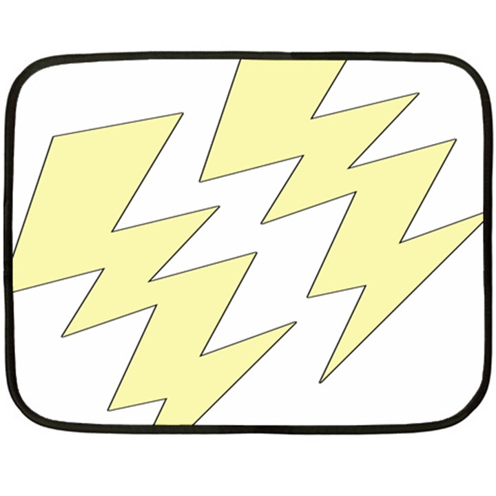 Lightning Yellow Fleece Blanket (Mini)