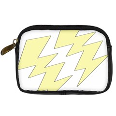 Lightning Yellow Digital Camera Cases by Mariart