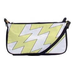 Lightning Yellow Shoulder Clutch Bags by Mariart