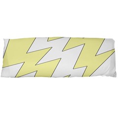 Lightning Yellow Body Pillow Case (dakimakura) by Mariart