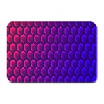 Hexagon Widescreen Purple Pink Plate Mats 18 x12  Plate Mat