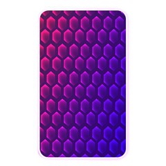 Hexagon Widescreen Purple Pink Memory Card Reader by Mariart