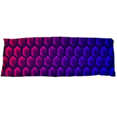 Hexagon Widescreen Purple Pink Body Pillow Case (dakimakura)