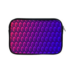 Hexagon Widescreen Purple Pink Apple Ipad Mini Zipper Cases by Mariart