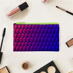 Hexagon Widescreen Purple Pink Cosmetic Bag (xs)